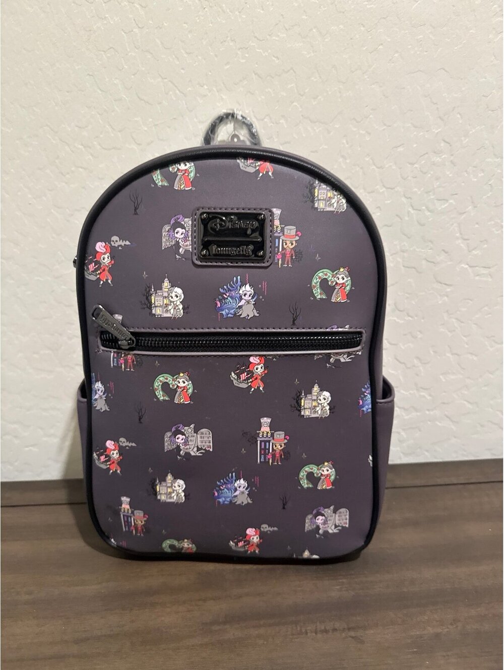 Loungefly Disney Villains Evil Lairs Backpack NWT